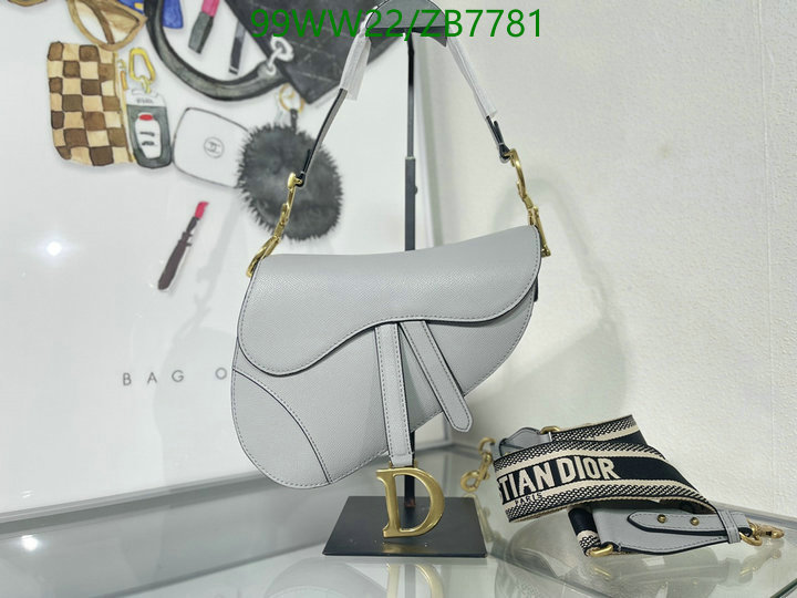 Dior Bags-(4A)-Saddle-,Code: ZB7781,$: 99USD