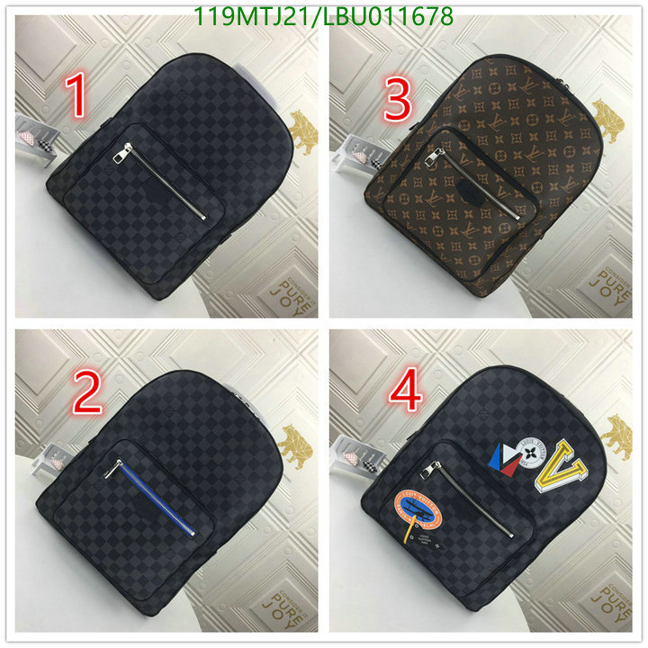LV Bags-(4A)-Backpack-,Code: LBU011678,$: 119USD