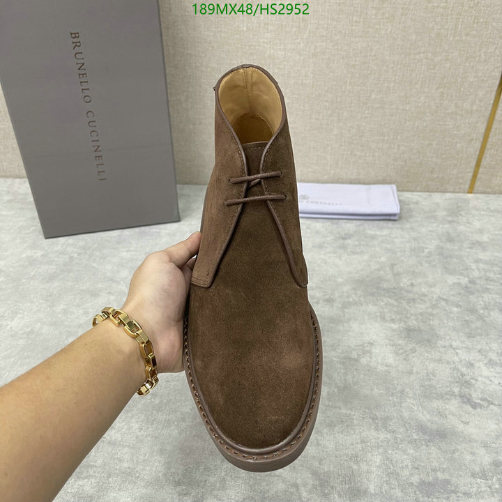 Men shoes-Brunello Cucinelli, Code: HS2952,$: 189USD