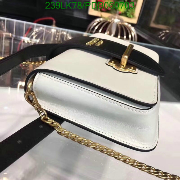 Prada Bag-(Mirror)-Diagonal-,Code: PDB060703,$: 239USD