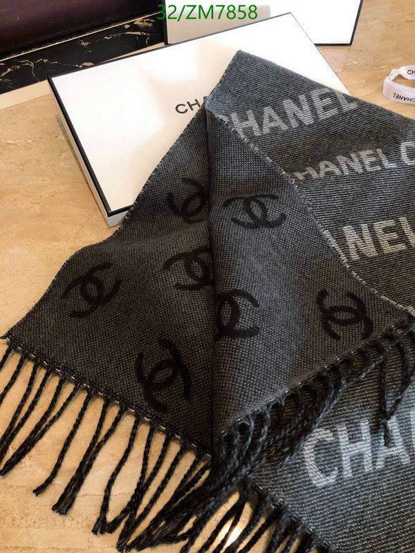 Scarf-Chanel, Code: ZM7858,$: 32USD