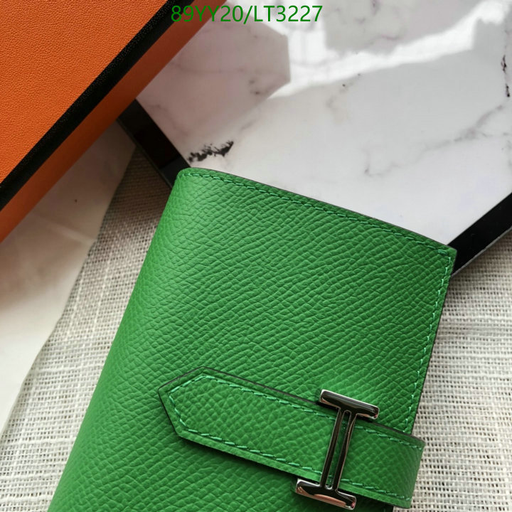 Hermes Bag-(Mirror)-Wallet-,Code: LT3227,$: 89USD