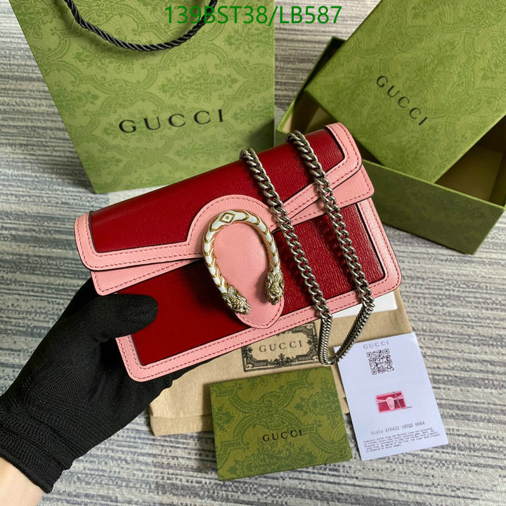 Gucci Bag-(Mirror)-Dionysus-,Code: LB587,$: 139USD