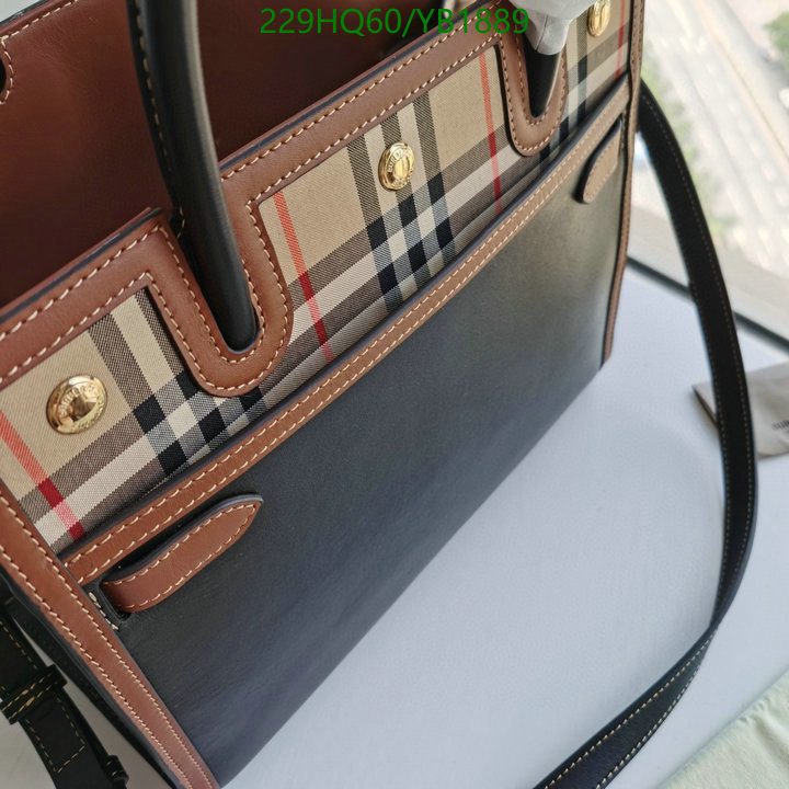 Burberry Bag-(Mirror)-Handbag-,Code: YB1889,$: 229USD