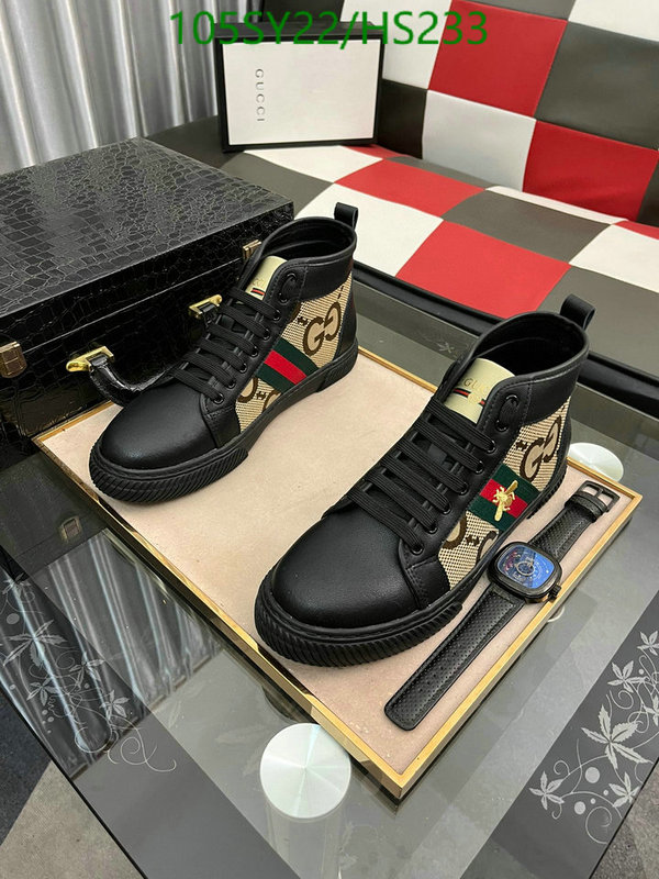 Men shoes-Gucci, Code: HS233,$: 105USD
