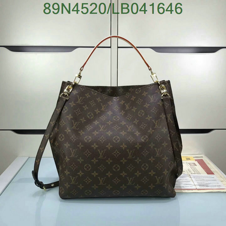 LV Bags-(4A)-Handbag Collection-,Code: LB041646,$: 89USD