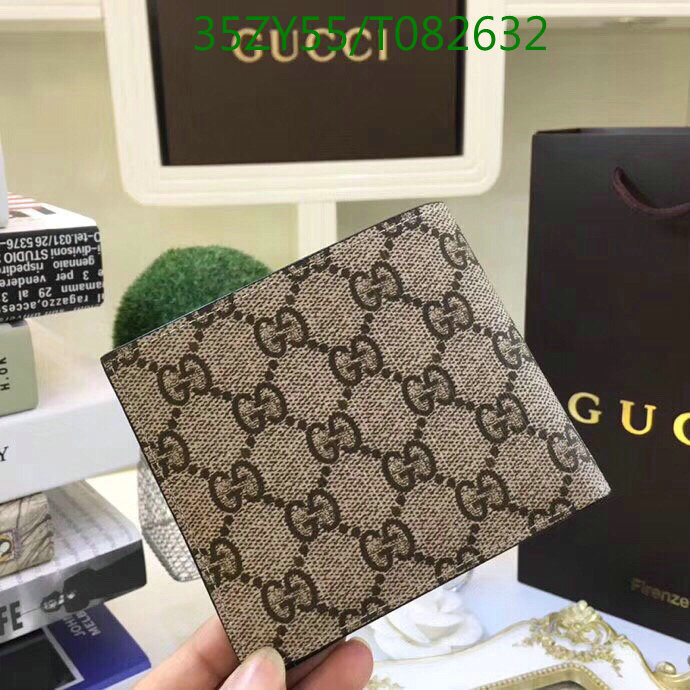 Gucci Bag-(4A)-Wallet-,Code: T082632,$:35USD