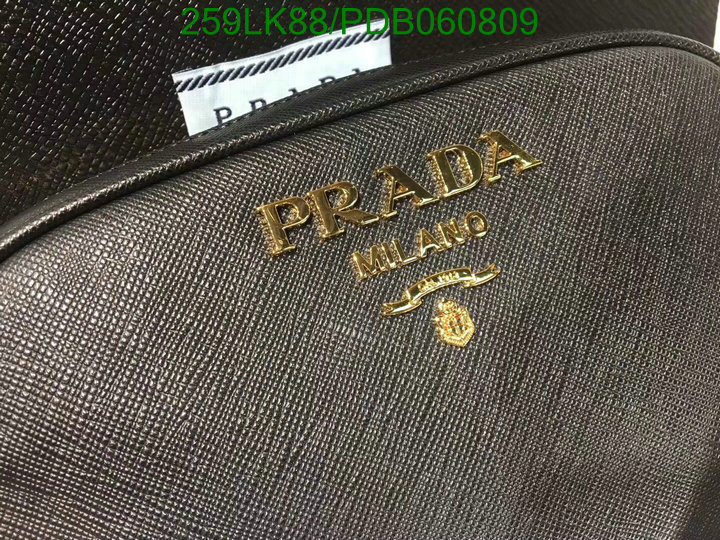 Prada Bag-(Mirror)-Diagonal-,Code: PDB060809,$: 259USD