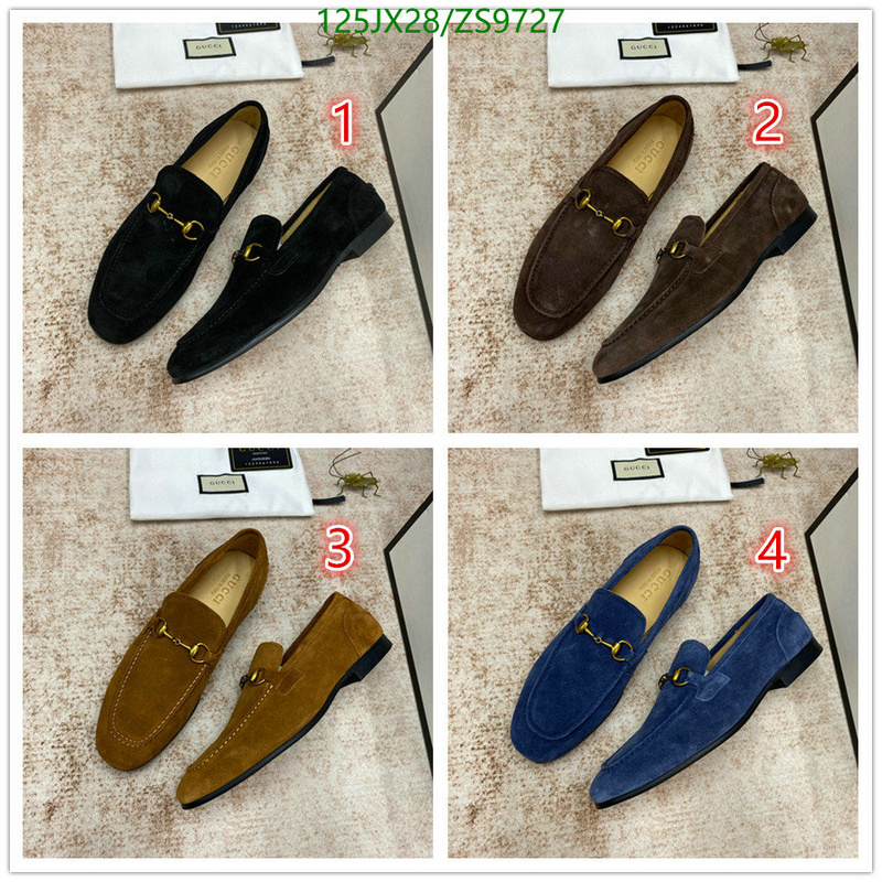 Men shoes-Gucci, Code: ZS9727,$: 125USD