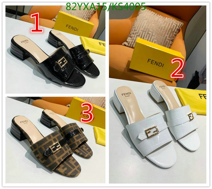 Women Shoes-Fendi, Code: KS4005,$: 82USD