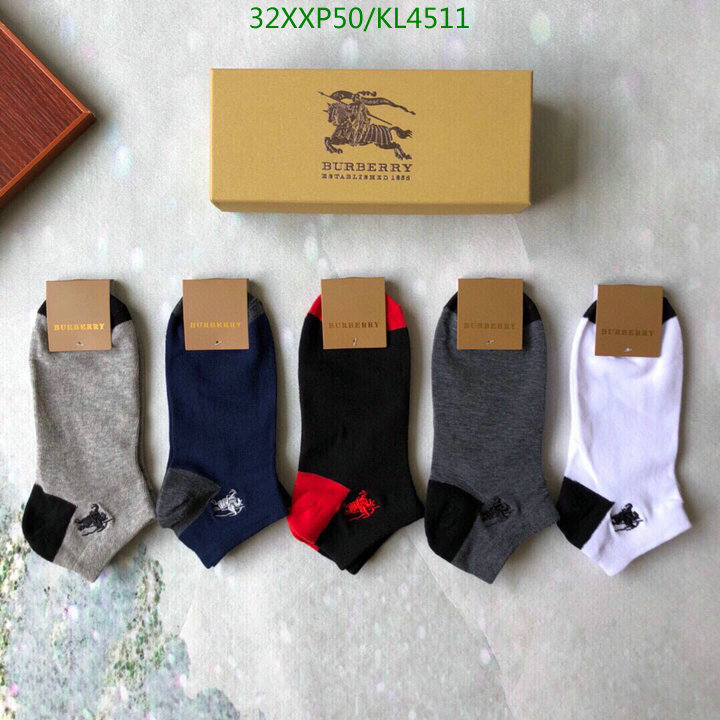 Sock-Burberry, Code: KL4511,$: 32USD