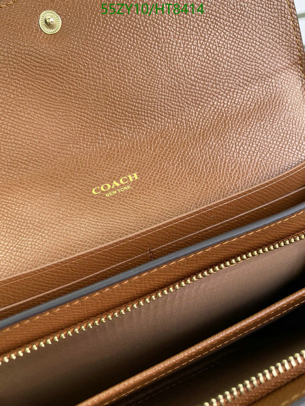 Coach Bag-(4A)-Wallet-,Code: HT8414,$: 55USD