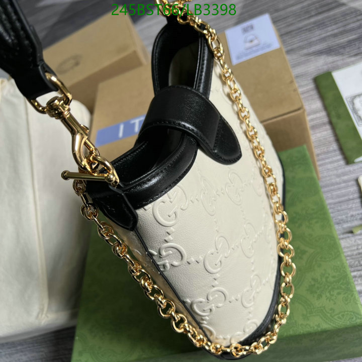 Gucci Bag-(Mirror)-Handbag-,Code: LB3398,$: 245USD