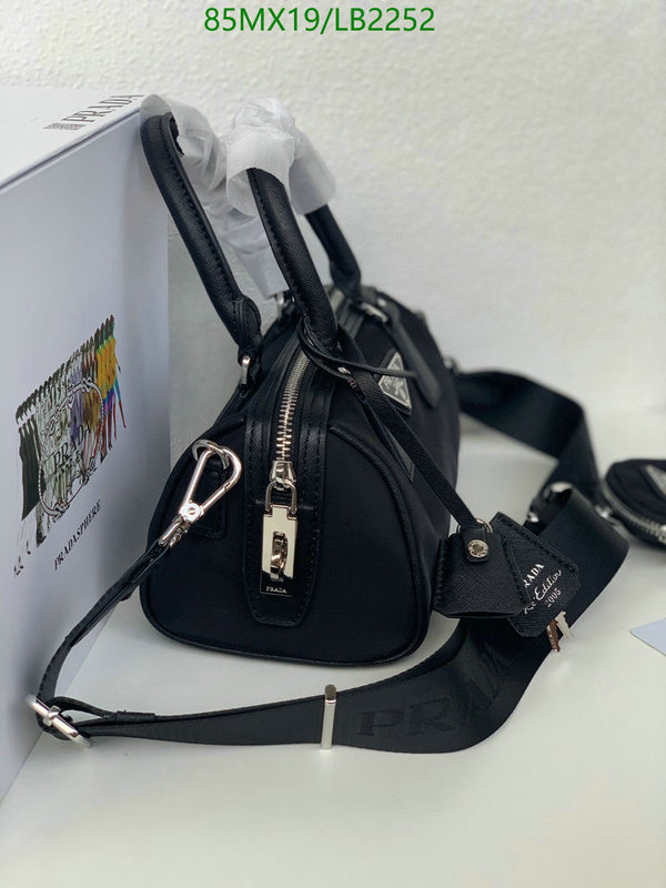 Prada Bag-(4A)-Handbag-,Code: LB2252,$: 85USD