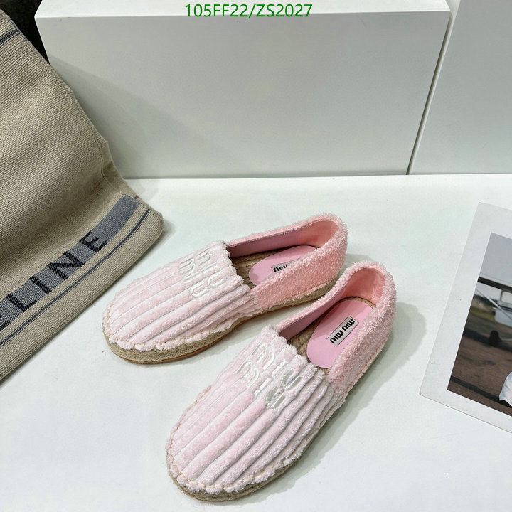 Women Shoes-Miu Miu, Code: ZS2027,$: 105USD