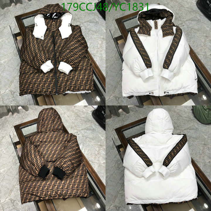 Down jacket Women-Fendi, Code: YC1831,