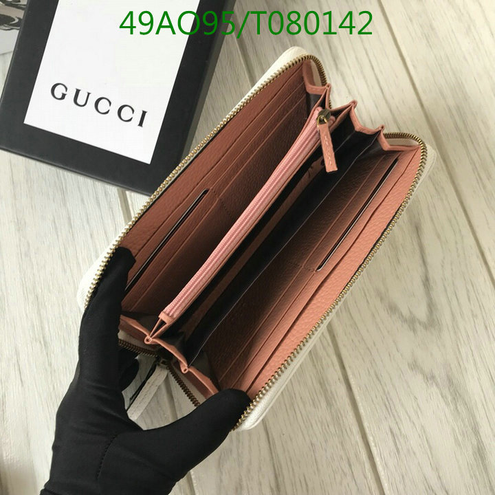 Gucci Bag-(4A)-Wallet-,Code: T080142,$:49USD