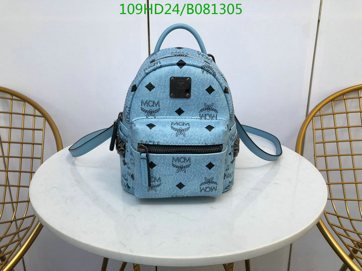 MCM Bag-(Mirror)-Backpack-,Code: B081305,$: 109USD