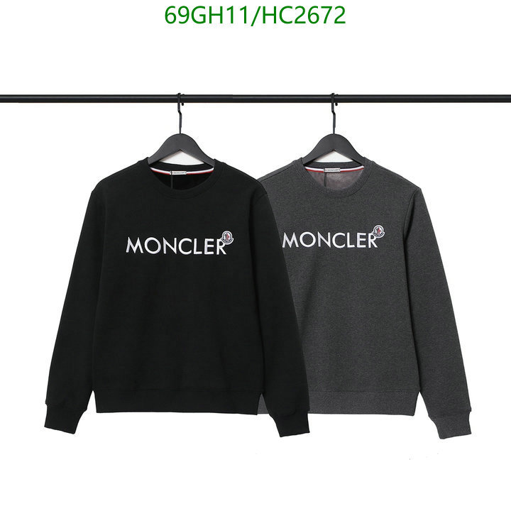 Clothing-Moncler, Code: HC2672,$: 69USD