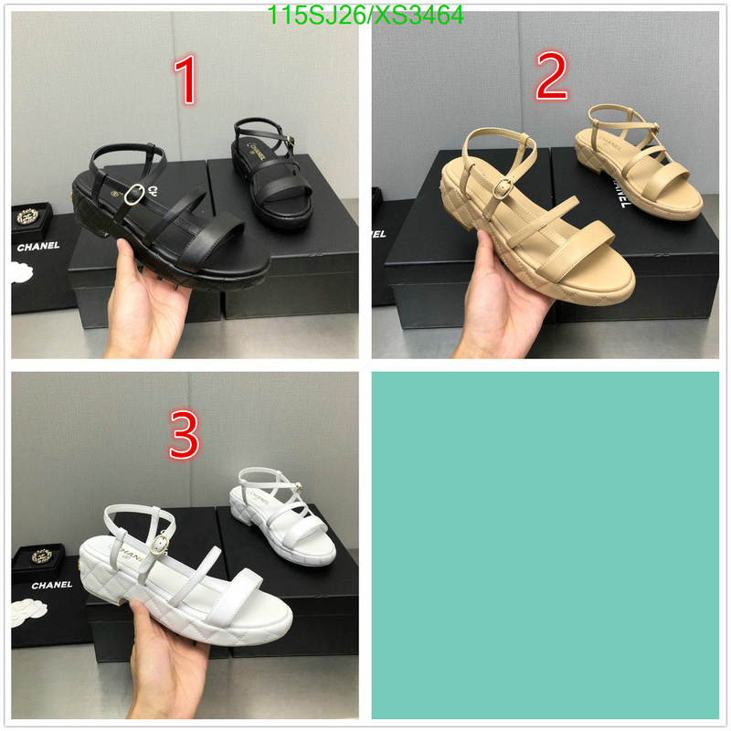 Women Shoes-Chanel, Code: XS3464,$: 115USD