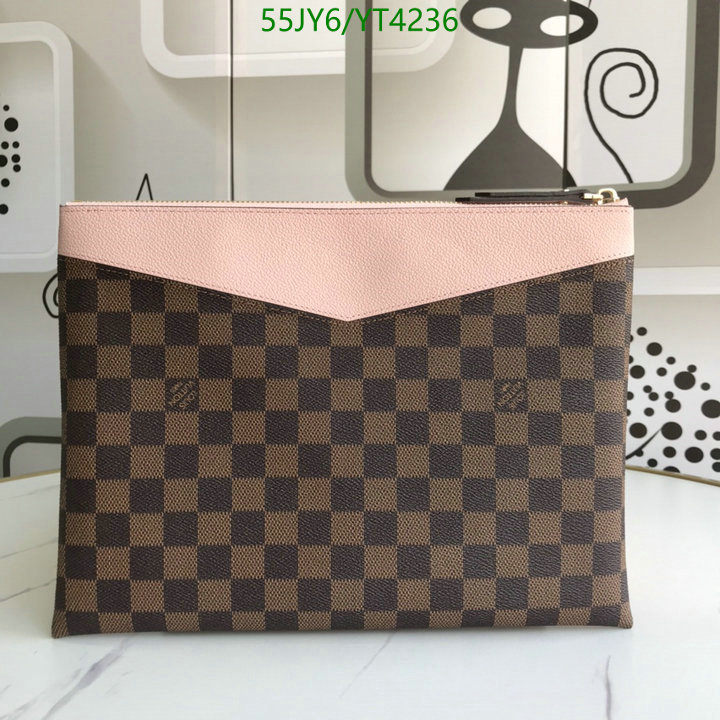 LV Bags-(4A)-Wallet-,Code: YT4236,$: 55USD