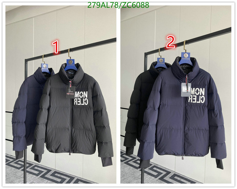 Down jacket Men-Moncler, Code: ZC6088,$: 279USD