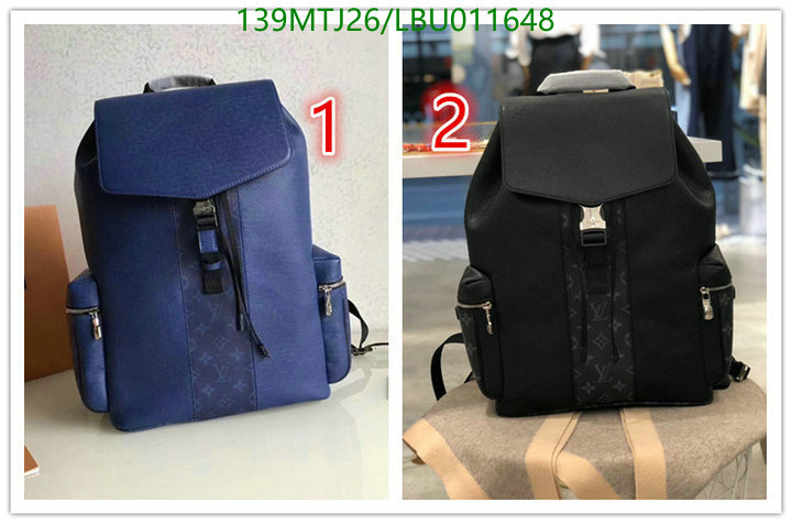 LV Bags-(4A)-Backpack-,Code: LBU011648,$: 139USD