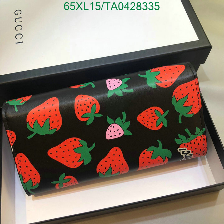 Gucci Bag-(4A)-Wallet-,Code:TA0428335,$: 65USD