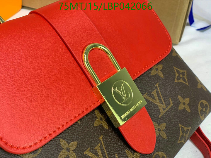 LV Bags-(4A)-Handbag Collection-,Code: LBP042066,$: 75USD