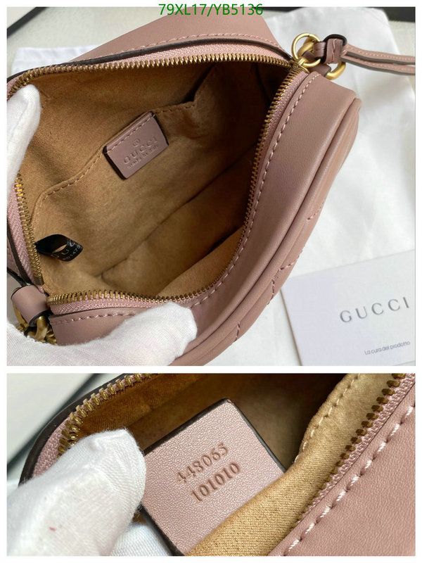 Gucci Bag-(4A)-Marmont,Code: YB5136,$: 79USD