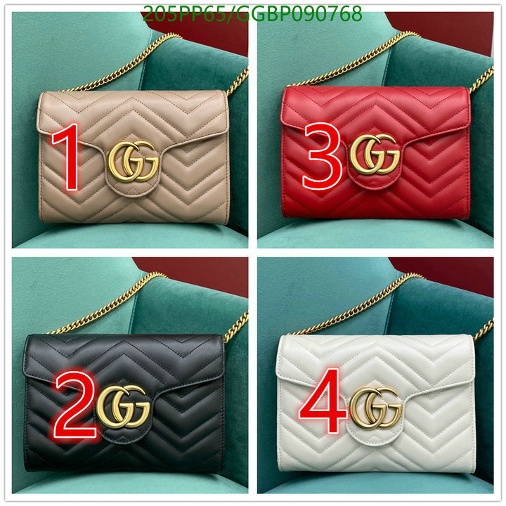 Gucci Bag-(Mirror)-Marmont,Code: GGBP090768,$:205USD