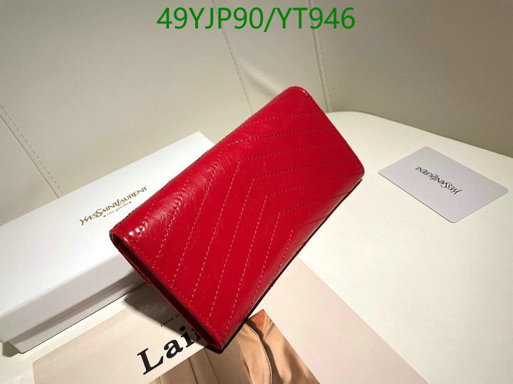 YSL Bag-(4A)-Wallet-,Code: YT946,$: 49USD