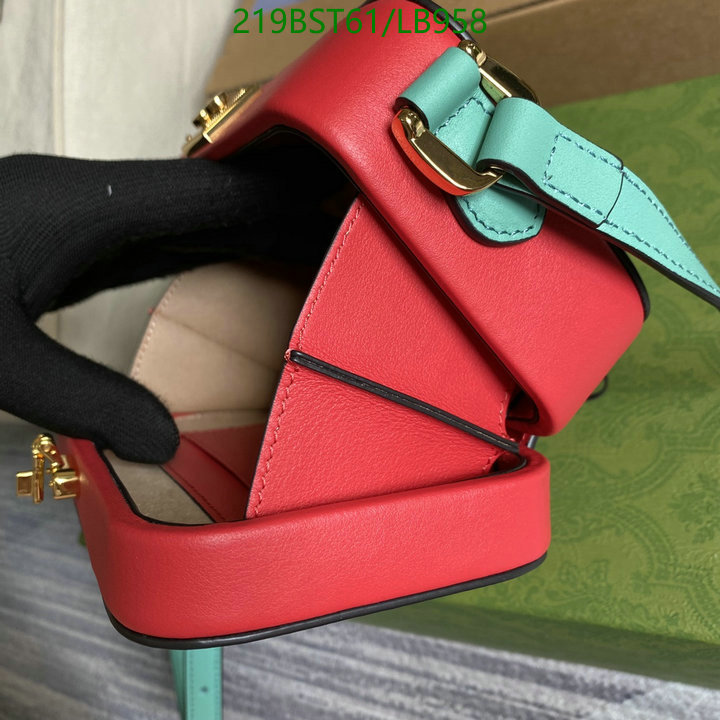 Gucci Bag-(Mirror)-Diagonal-,Code: LB958,$: 219USD