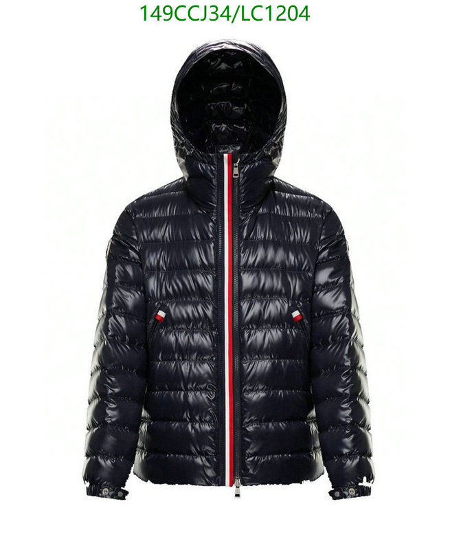 Down jacket Men-Moncler, Code: LC1204,$: 149USD