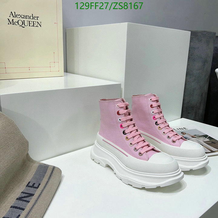 Men shoes-Alexander Mcqueen, Code: ZS8167,$: 129USD