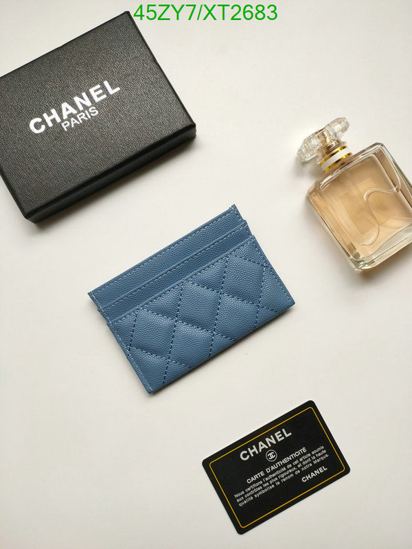 Chanel Bags ( 4A )-Wallet-,Code: XT2683,$: 45USD