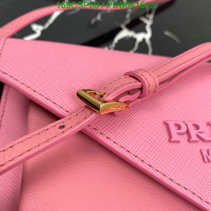 Prada Bag-(Mirror)-Diagonal-,Code: PDB041613,$: 169USD