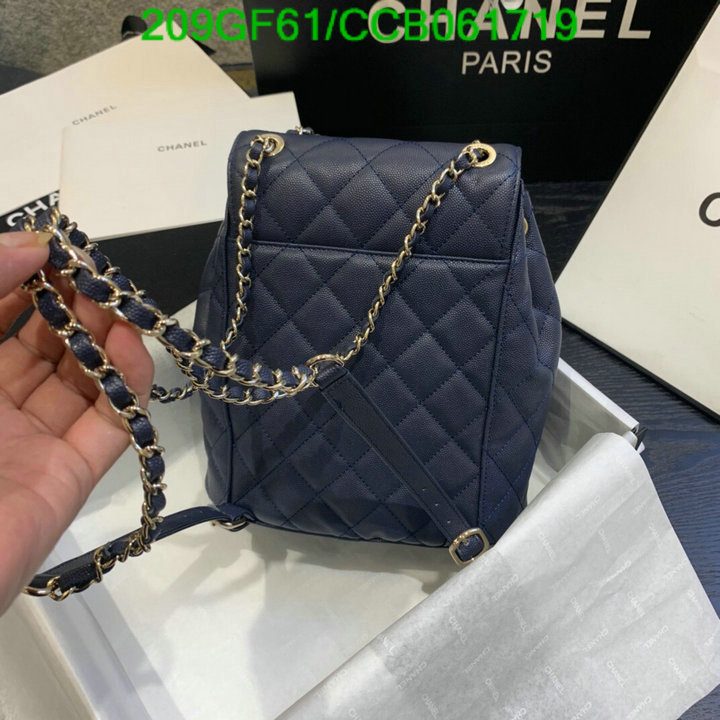 Chanel Bags -(Mirror)-Backpack-,Code: CCB061719,$: 209USD