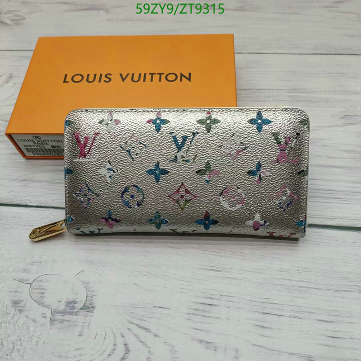 LV Bags-(4A)-Wallet-,Code: ZT9315,$: 59USD