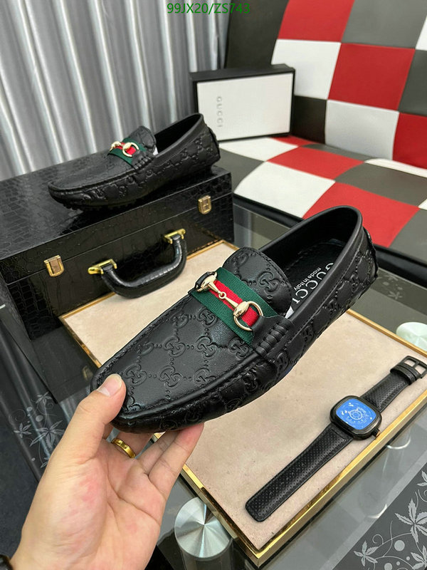 Men shoes-Gucci, Code: ZS743,$: 99USD