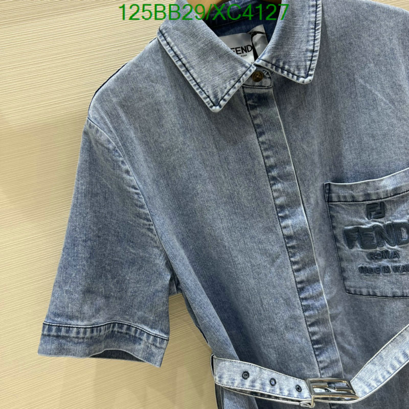 Clothing-Fendi, Code: XC4127,$: 125USD
