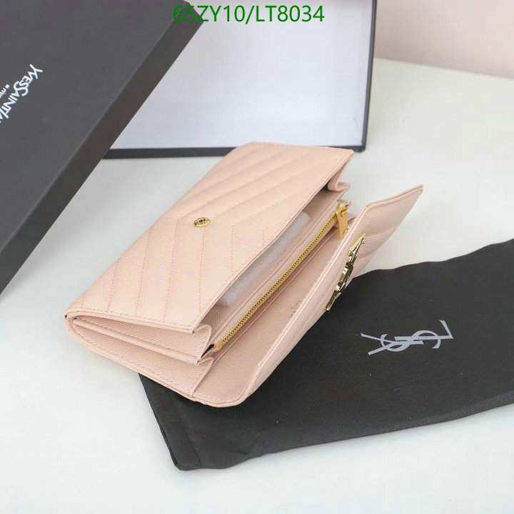 YSL Bag-(4A)-Wallet-,Code: LT8034,$: 65USD