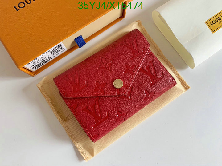 LV Bags-(4A)-Wallet-,Code: XT5474,$: 35USD