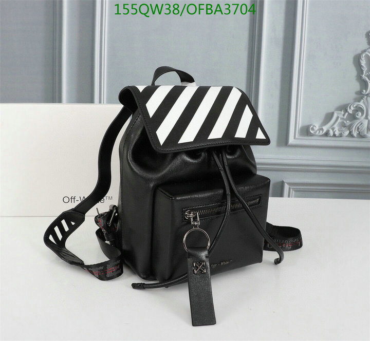 Off-White Bag-(Mirror)-Backpack-,Code: OFBA3704,$: 155USD