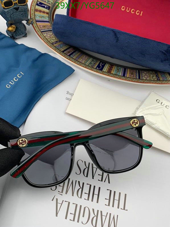 Glasses-Gucci, Code: YG5647,$: 39USD