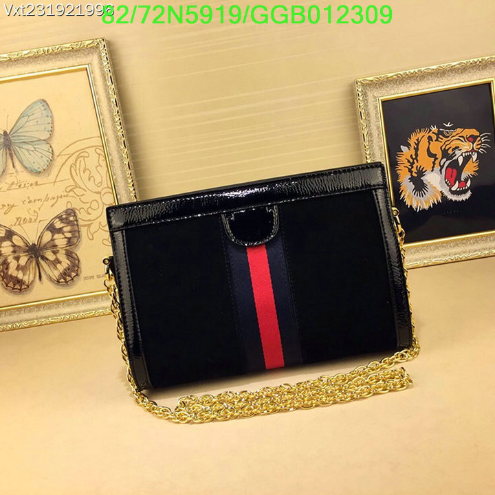 Gucci Bag-(4A)-Diagonal-,Code:GGB012309,$: 82USD