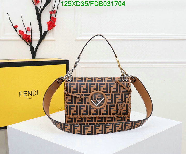 Fendi Bag-(4A)-Diagonal-,Code: FDB031704,$:125USD