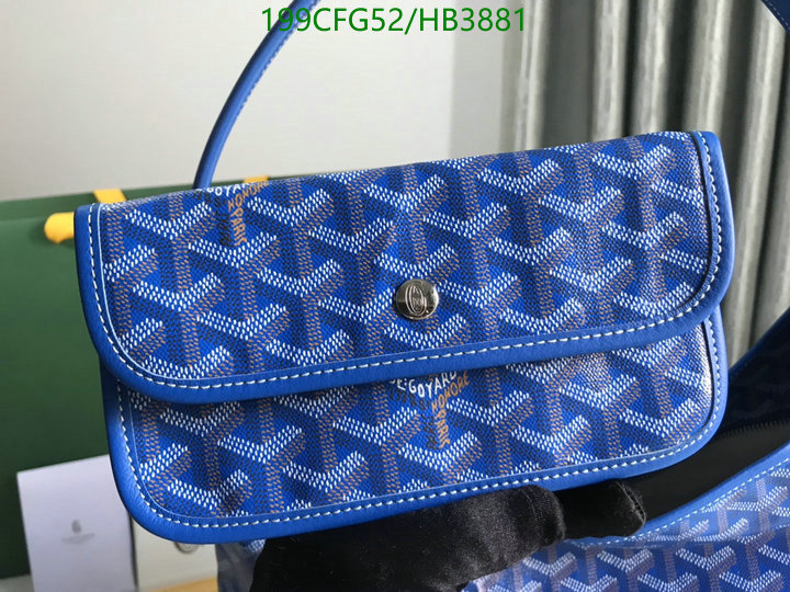 Goyard Bag-(Mirror)-Handbag-,Code: HB3881,$: 199USD