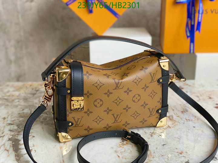 LV Bags-(Mirror)-Petite Malle-,Code: HB2301,$: 239USD