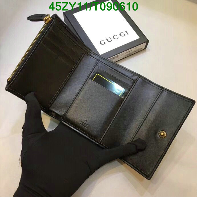 Gucci Bag-(4A)-Wallet-,Code: T090610,$:45USD